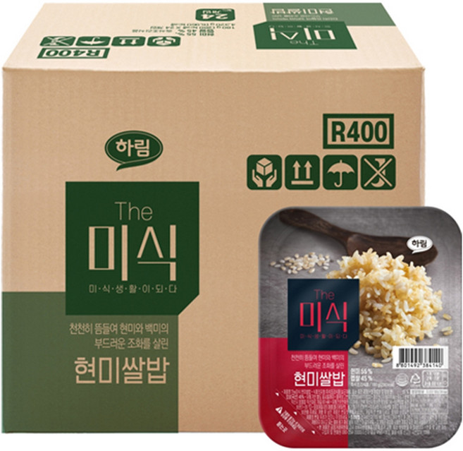 더미식 현미쌀밥, 180g, 24개