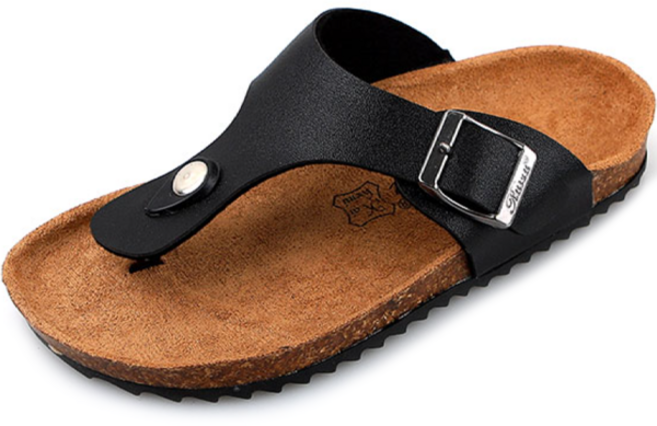 루루슈 아동용 플롭 코르크 버클조리 슬리퍼
