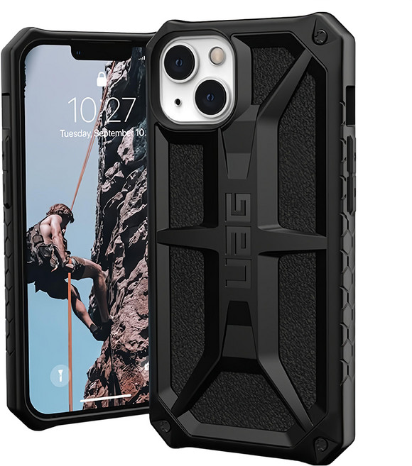 UAG 頂級版 手機 耐衝擊 保護殼 iPhone 13 極黑色