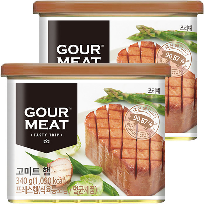 GOUR MEAT 火腿, 340g, 2個