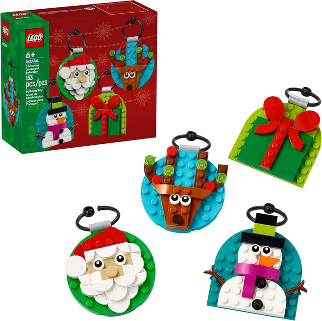 LEGO 40744 特殊 精選耶誕飾品組 Christmas Ornament Selection, 1個