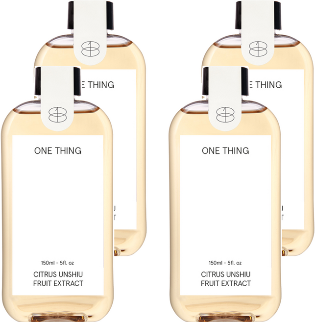 ONE THING 青橘萃取化妝水, 150ml, 4瓶