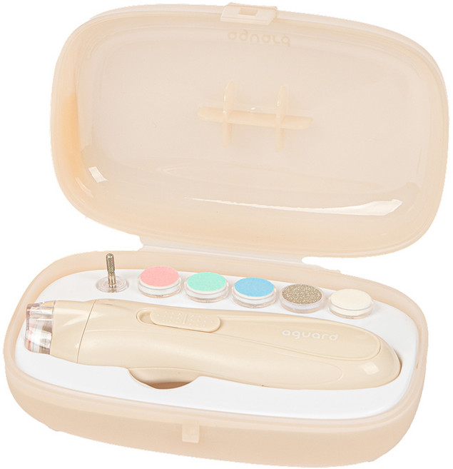 아가드 유아용 네일트리머 2.0 전동 손톱깎이, 1개