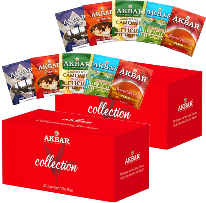 아크바 컬렉션 차세트, 티백 5종, 2세트
