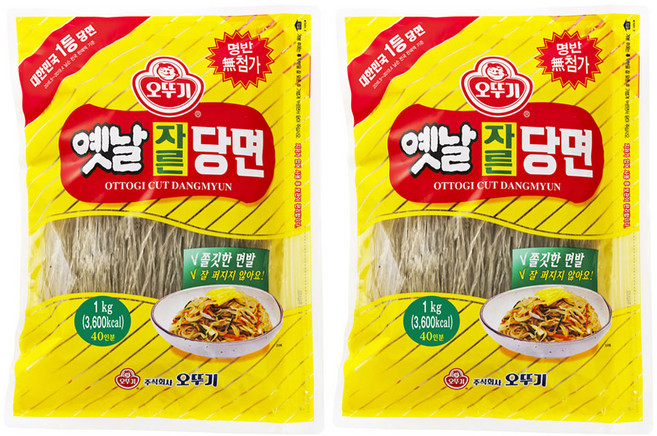 오뚜기옛날 자른당면, 1kg, 2개