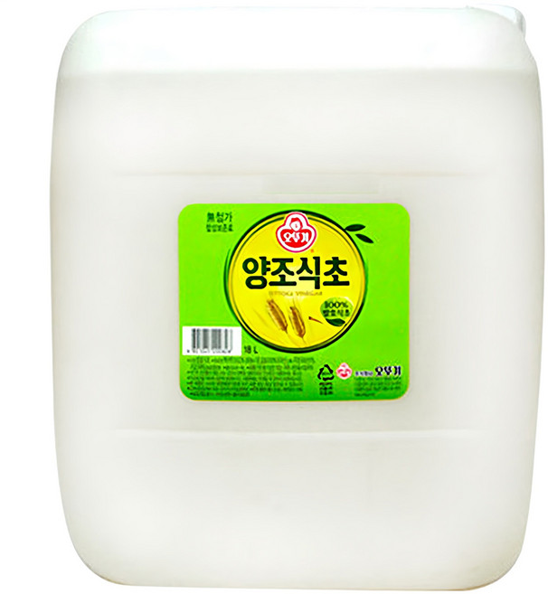오뚜기 양조 식초, 18L, 1개