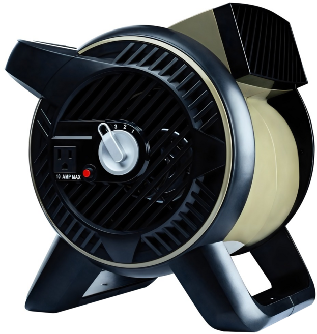 SANSUI 山水 渦輪扇 附收納袋 SZF-33M, 軍綠色