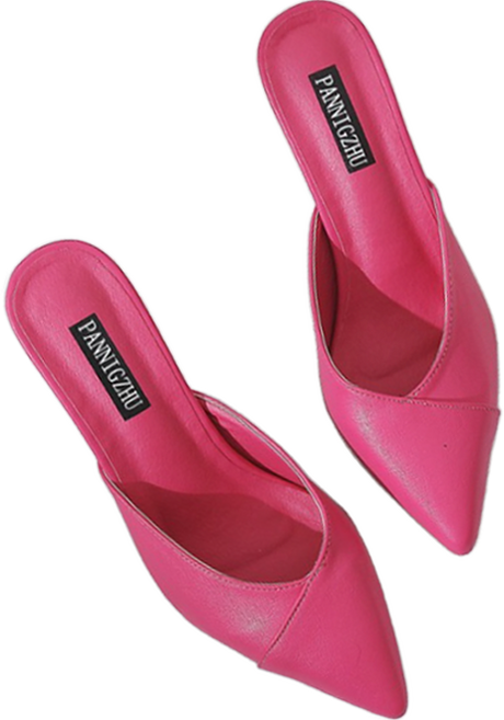 TCR 여성용 켈리 59번 뾰족 심플 뮬