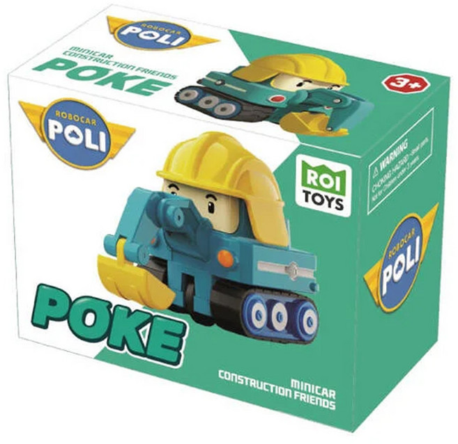 ROI TOYS 普克 工程車迷你模型車, 1個