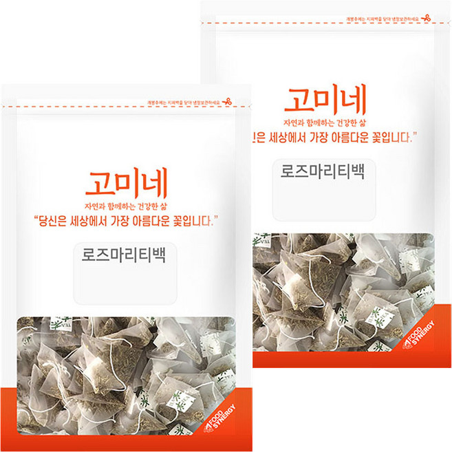 SUPERGOOD Gomine 迷迭香茶包, 1g, 50入, 2個