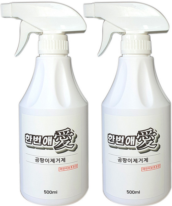 한번애 곰팡이 제거제, 500ml, 2개