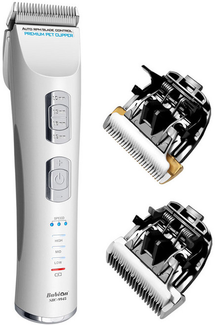 바비온 세이프컷 반려동물 이발기 SBC-9945, 흰색, 1세트