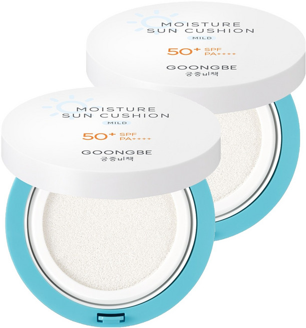 궁중비책 모이스처 유아 선쿠션 마일드 SPF50+ PA++++, 14g, 2개