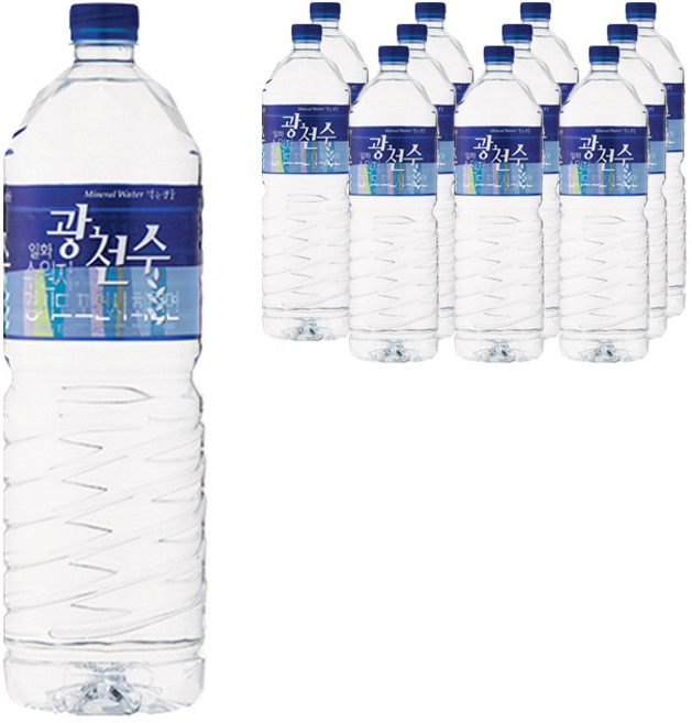광천수 일화 광천수, 12개, 2L
