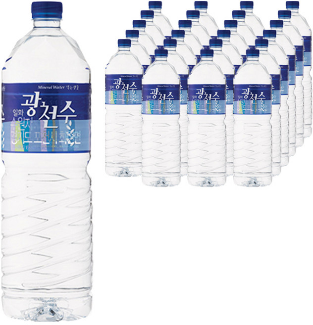 광천수 일화 광천수, 24개, 2L