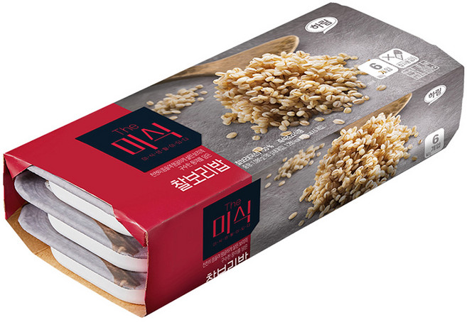 더미식 찰보리밥, 180g, 6개