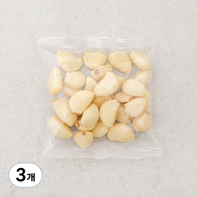 국내산 깐마늘(대), 150g, 3개