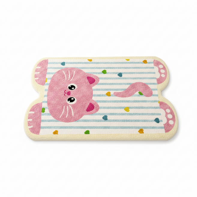 인아트 귀여운 동물 발매트, 귀여운 고양이 렉