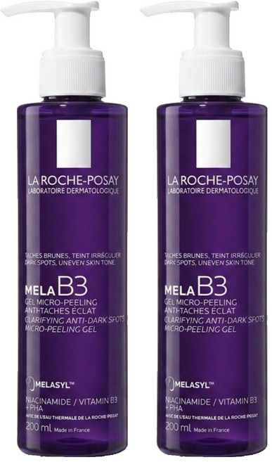 LA ROCHE POSAY 理膚寶水 MELA B3淡斑淨亮洗面露, 200ml, 2瓶