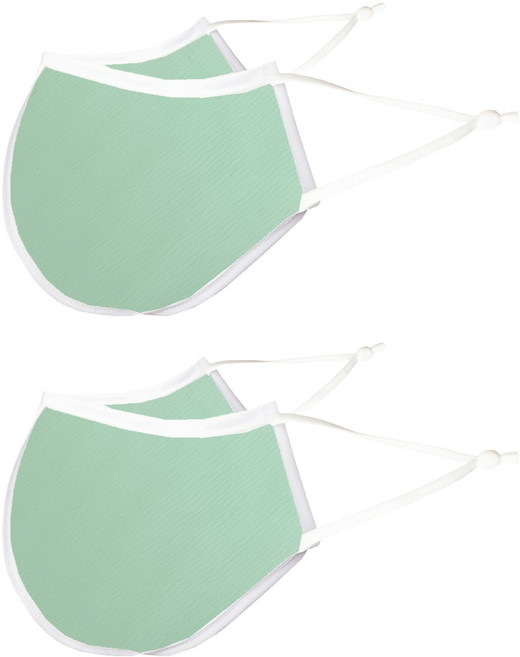 하하비샵 등산 방수 파스텔컬러 UV차단 마스크 성인용 M, 1개입, 2개, 민트