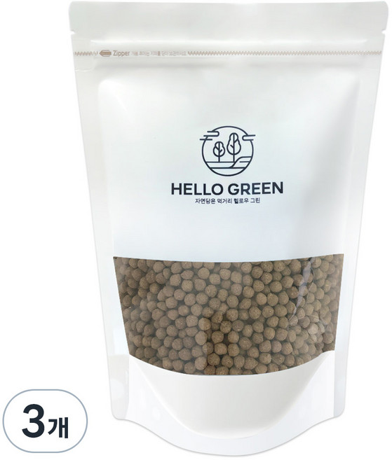 헬로우그린 바나바잎환 팩, 300g, 3개