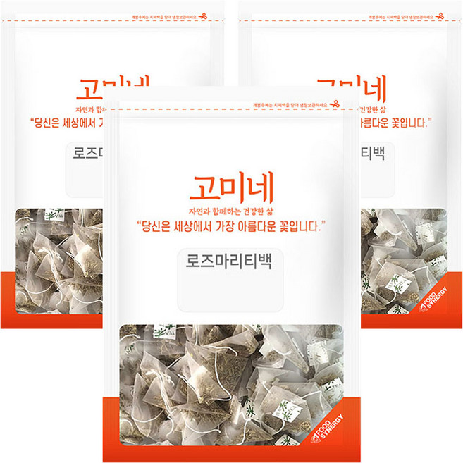 SUPERGOOD Gomine 迷迭香茶包, 1g, 50入, 3個