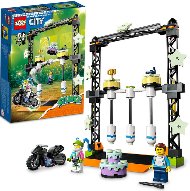 LEGO 60341 城市系列, 擊倒特技挑戰組 The Knockdown Stunt Challenge, 1盒