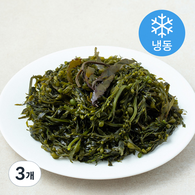 팜조아 국내산 모자반 (냉동), 3개, 200g