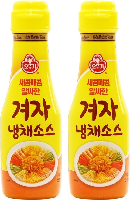 오뚜기 겨자냉채소스, 250g, 2개