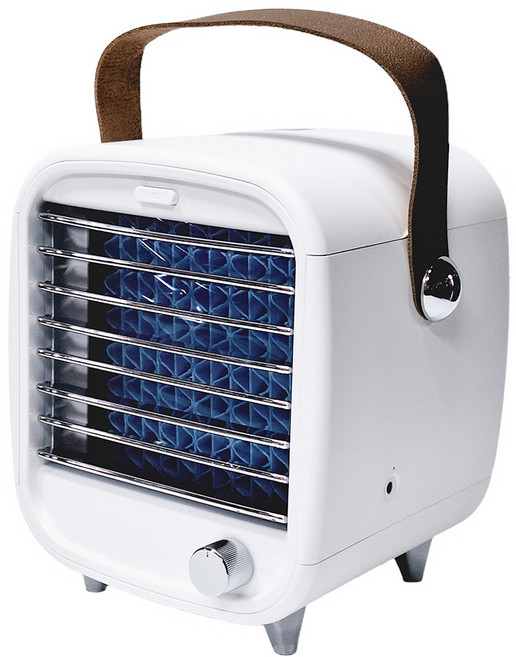 ROOMMI 迷你空調冰冷扇 RM-FAN-01 白色 輕巧便攜 三層製冷 USB供電