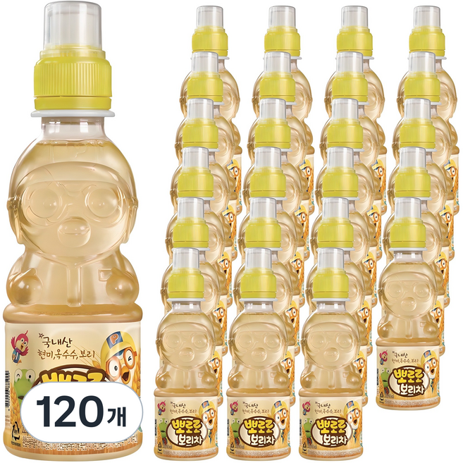 팔도 뽀로로 아기보리차, 220ml, 120개