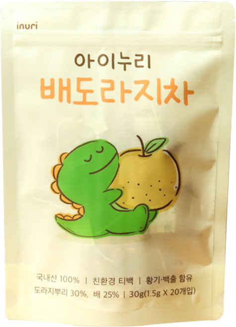 inuri 배도라지차, 1.5g, 20개입, 1개