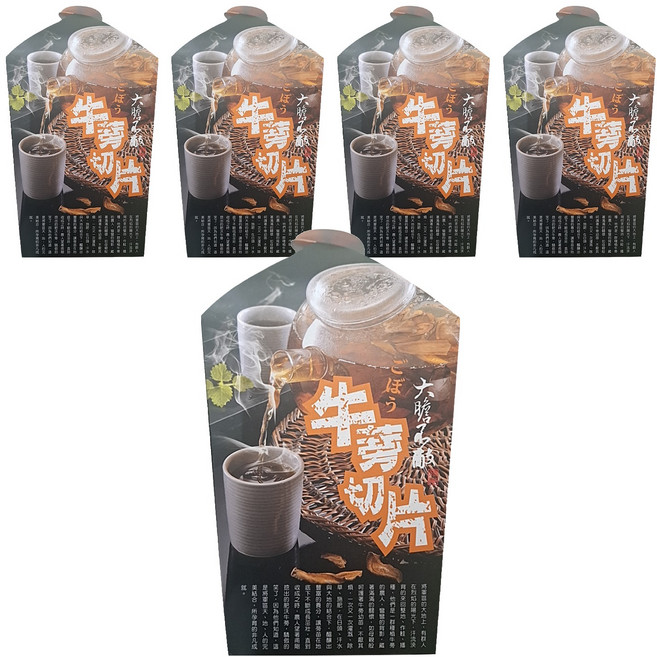 臺南將軍區農會 牛蒡切片, 300g, 1入, 5盒