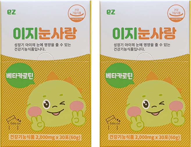 이지바이오메드 이지눈사랑, 2개, 60g