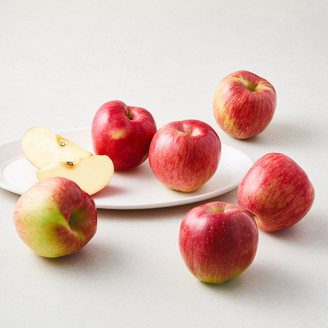 당찬 고산지 죽장사과 중과 6입, 1.3kg 중과 6입, 1개