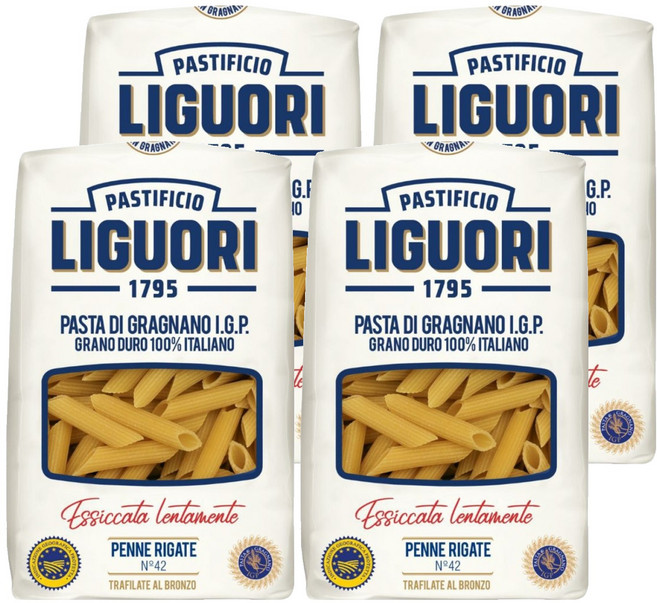 리구오리 펜네 리가테, 500g, 4개
