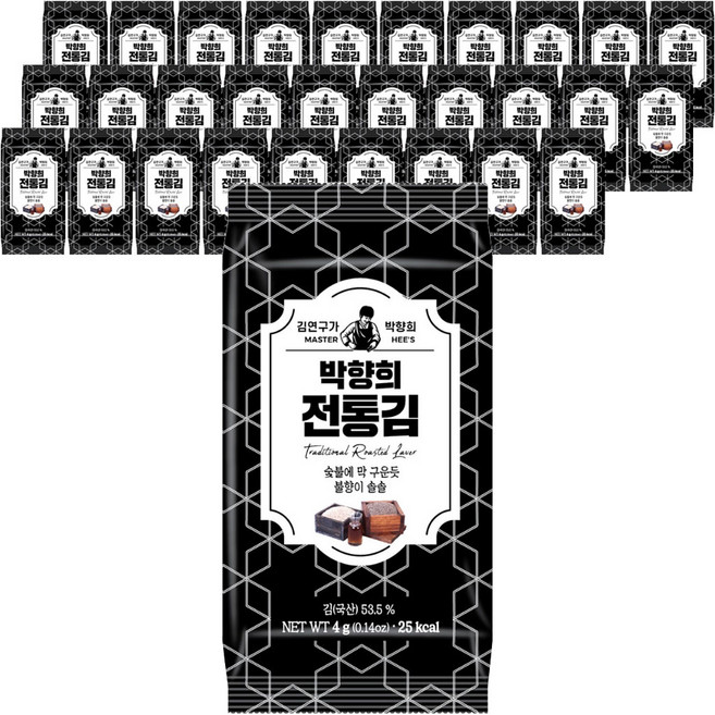 김연구가박향희 전통김, 4g, 40개
