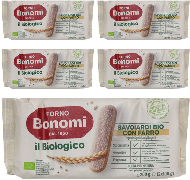 보노미 유기농 레이디핑거 비스켓, 5개, 200g