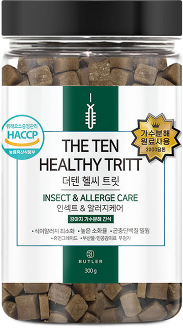 더텐소프트 강아지 헬씨 트릿, 인섹트, 300g, 1개