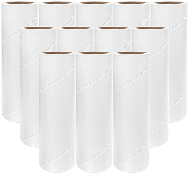 핌 사선컷팅 테이프클리너 리필, 12개