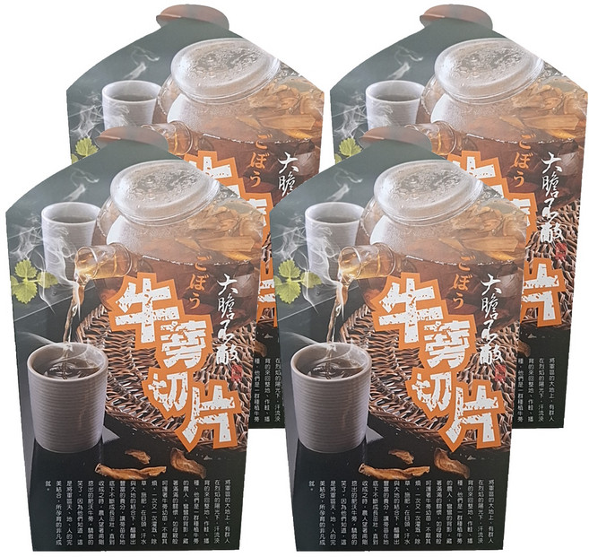 臺南將軍區農會 牛蒡切片, 300g, 1入, 4盒