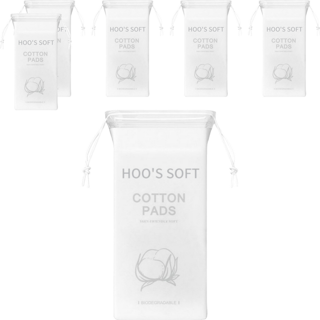 후스소프트 늘어나는 거즈시트, 100개입, 6개