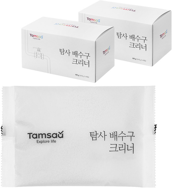 탐사 배수구 크리너, 150g, 8개
