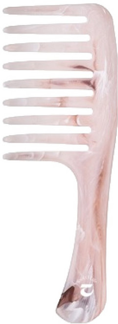 툴리프 커브 스타일링 헤어빗, 1개, 핑크