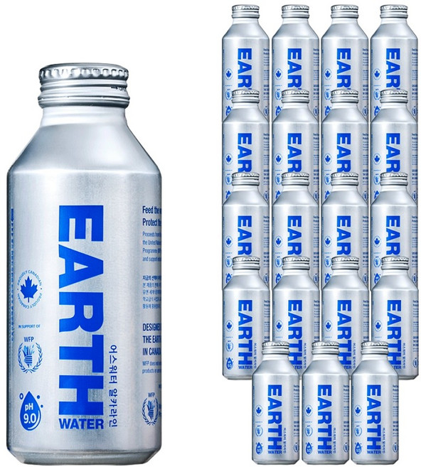 어스워터 알카라인 pH9.0, 20개, 390ml