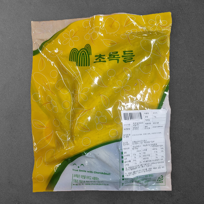 초록들 오이지, 1kg, 1개