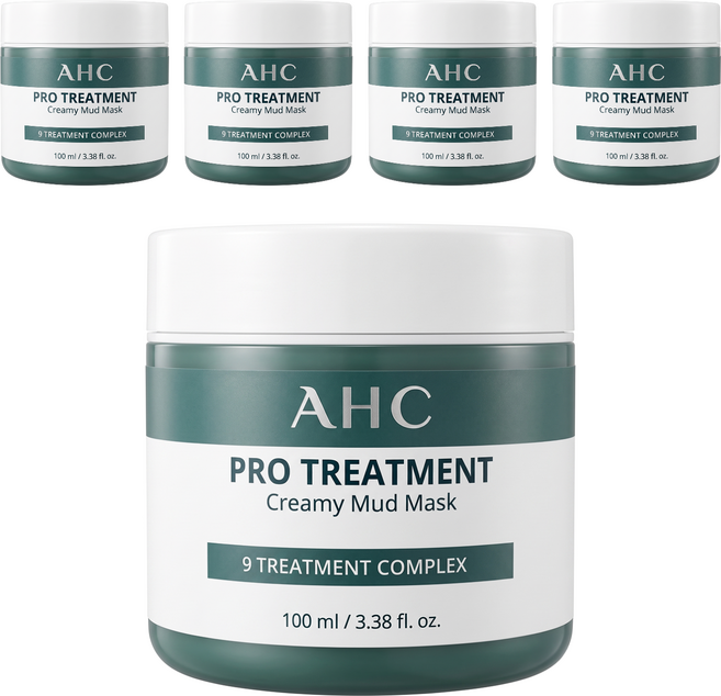 AHC 濟州島毛孔淨化火山泥膜, 1罐, 5罐