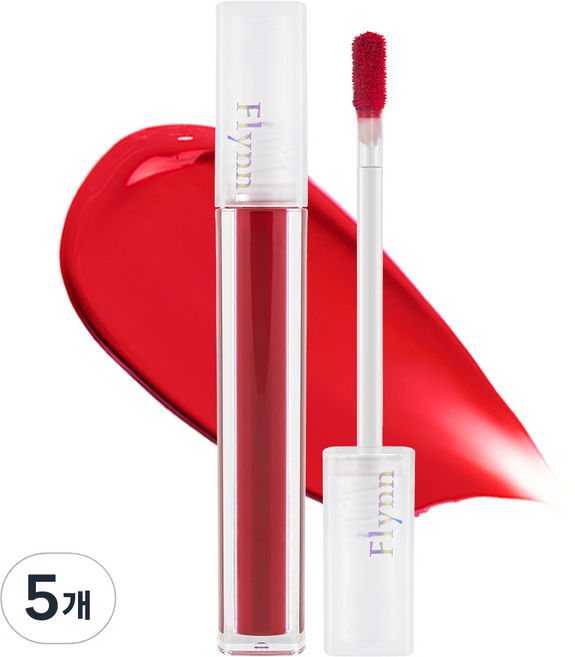 플린 스테이인 워터 립틴트 3.4g, 401 딜라잇, 5개