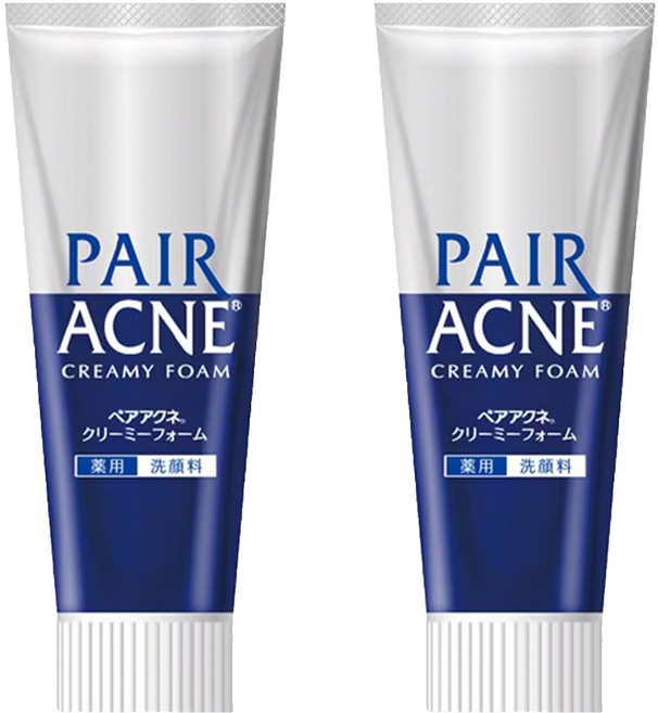 LION 獅王 PAIR 沛醫亞 凈痘護理洗面乳, 80g, 2條