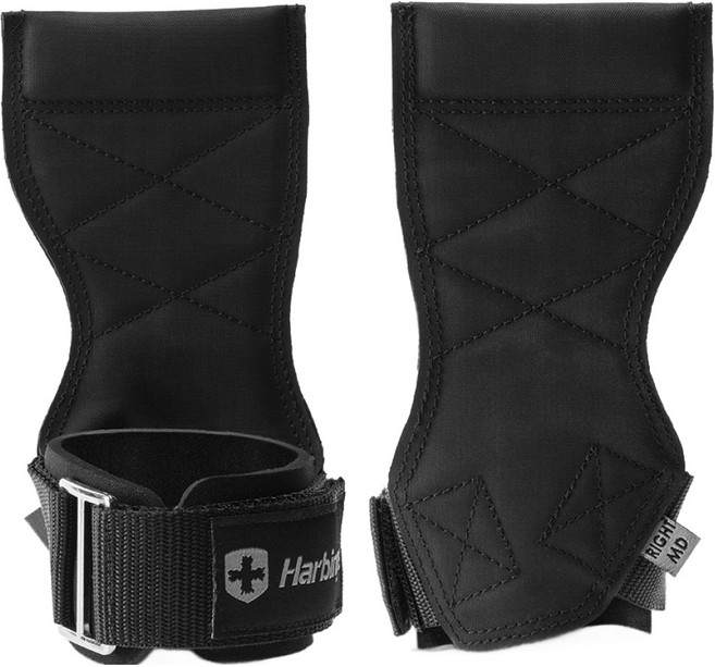 하빈져 프로 리프팅 그립 좌우 세트, 블랙, 1세트